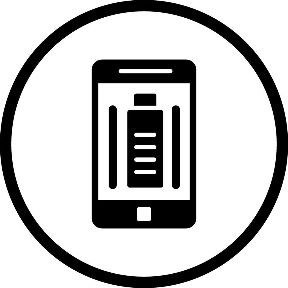 Mobile Battery Vector Icon