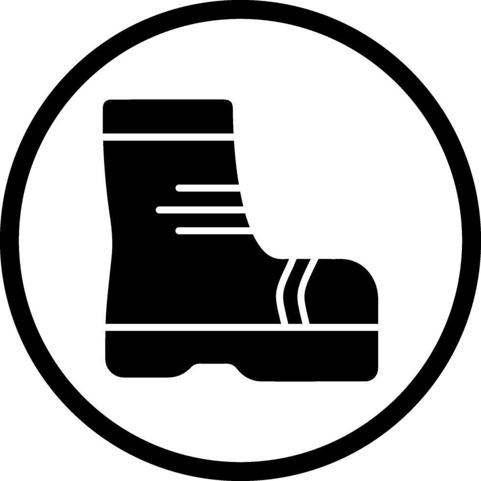 icono de vector de calzado