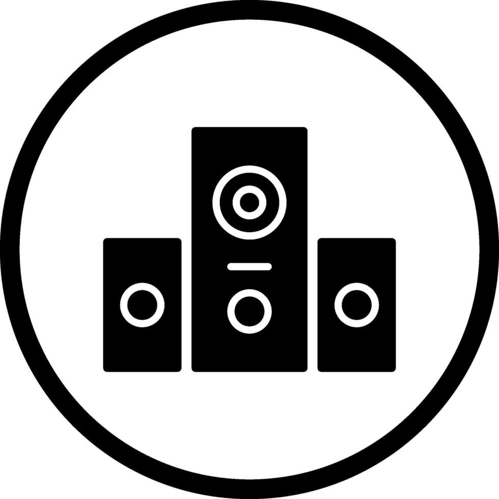 icono de vector de altavoz