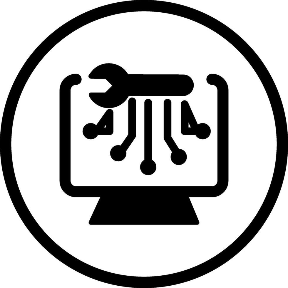 icono de vector de servicios técnicos