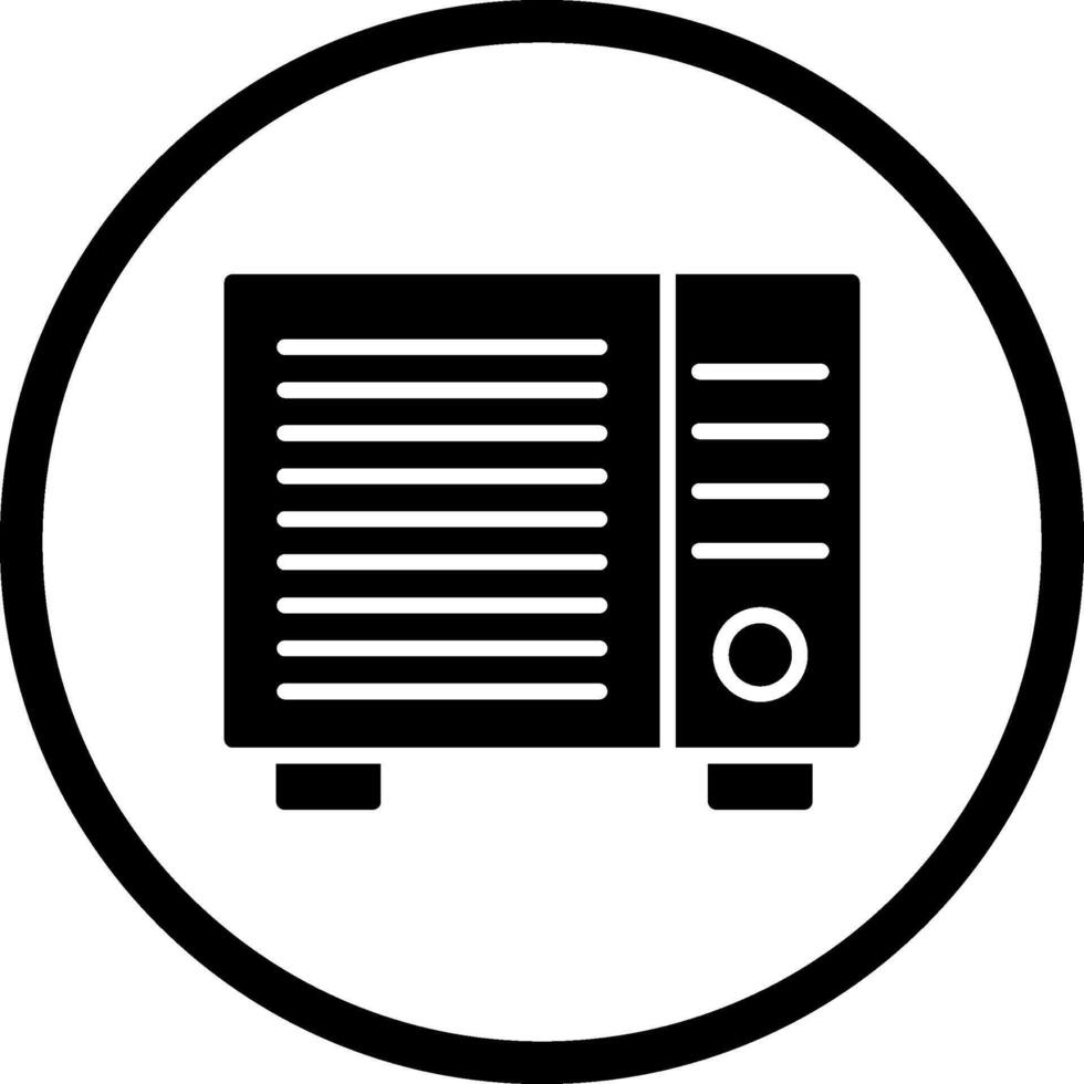 AC Window Unit Vector Icon