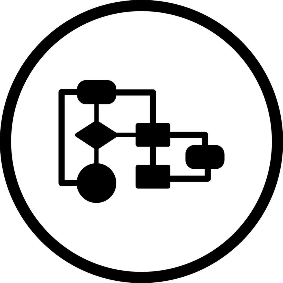 Flowchart Vector Icon