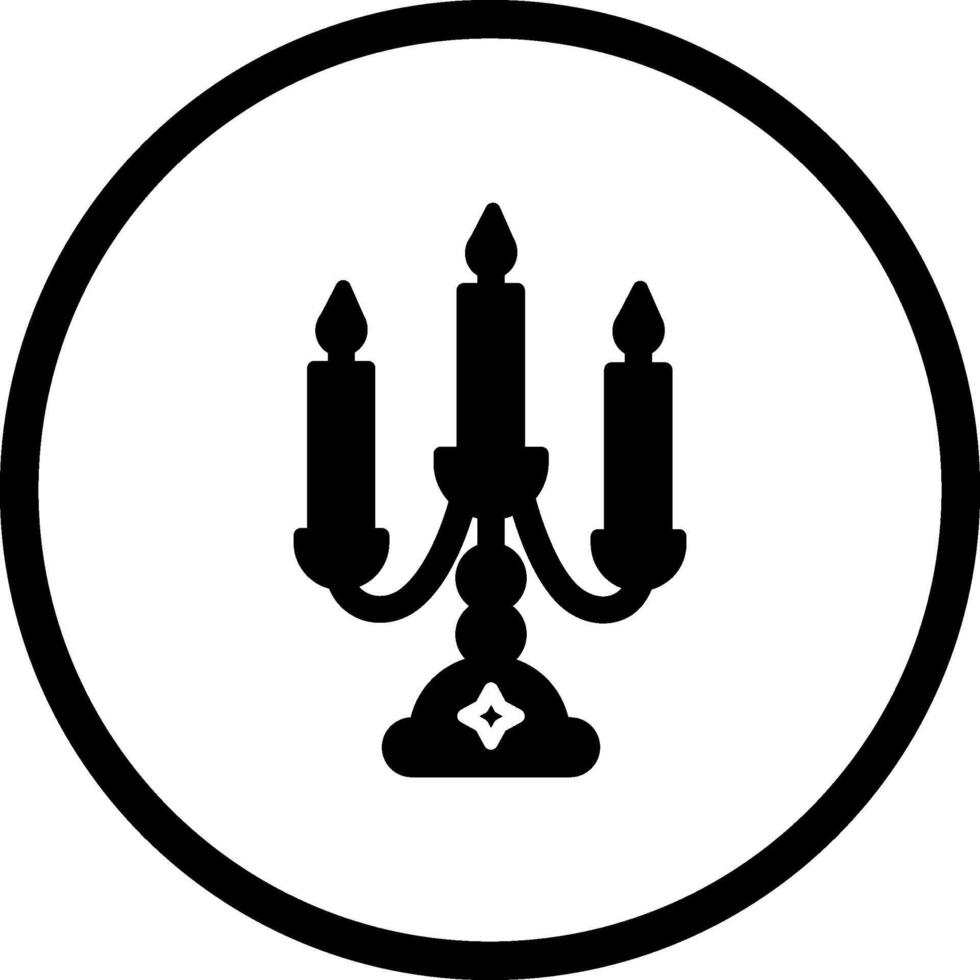 Candlestick Vector Icon