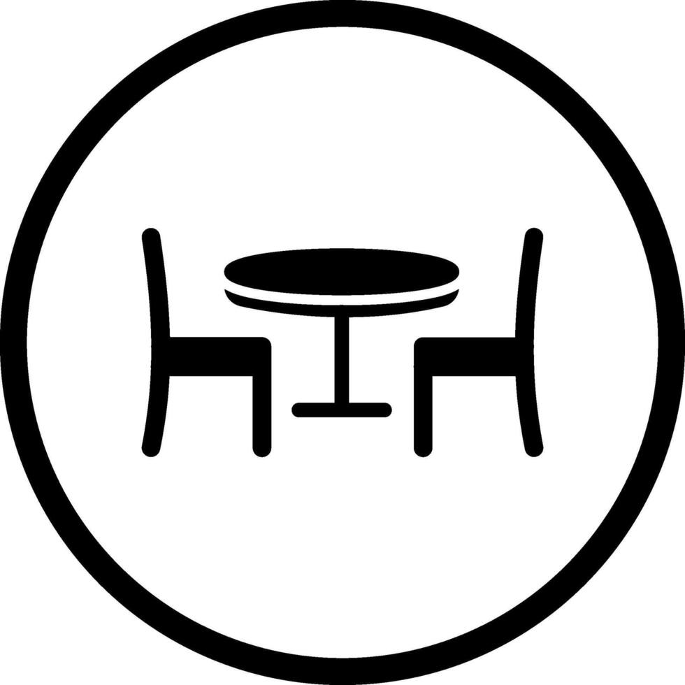 Dining Table I Vector Icon