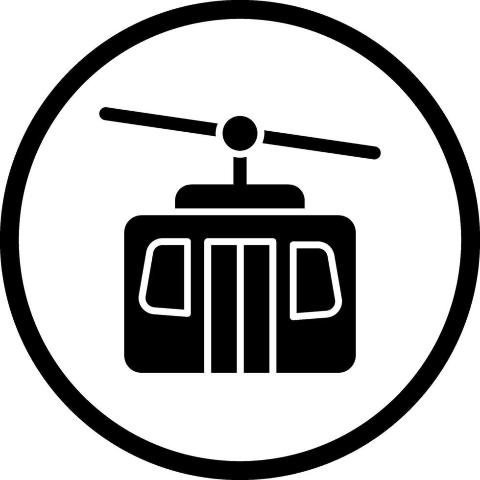 Cable Car Vector Icon