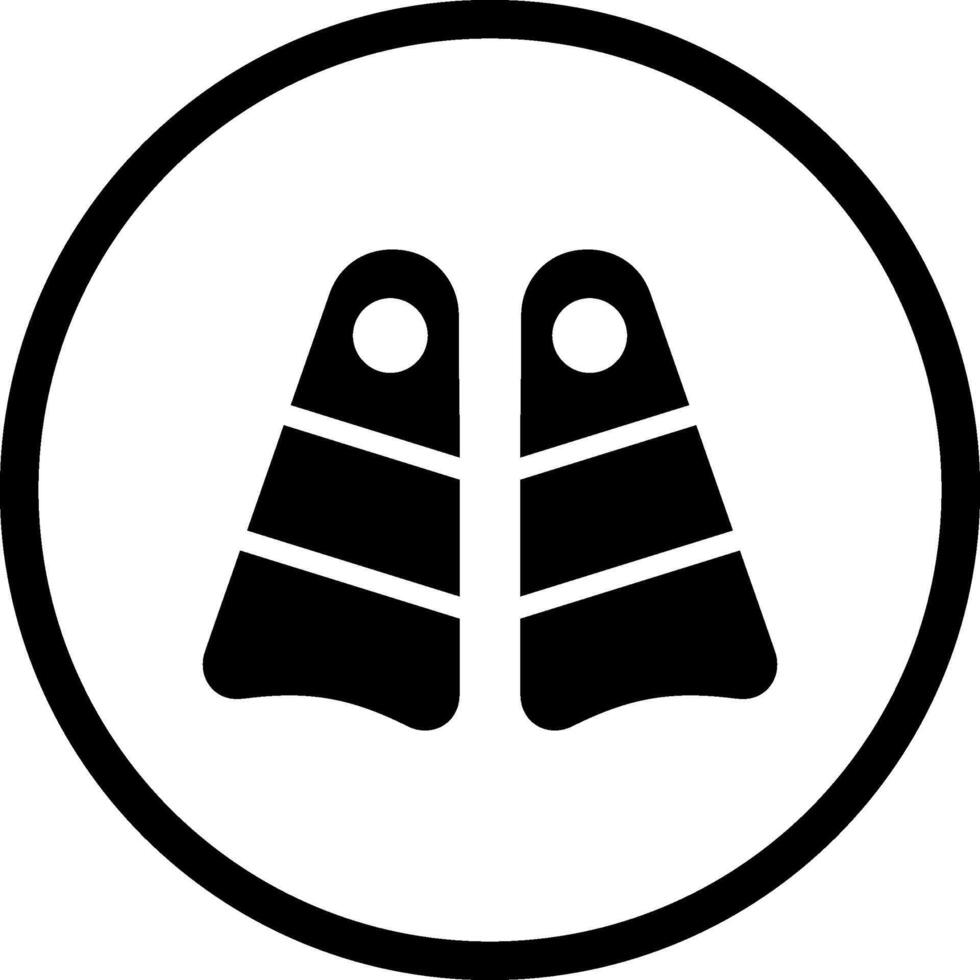 Flippers Vector Icon