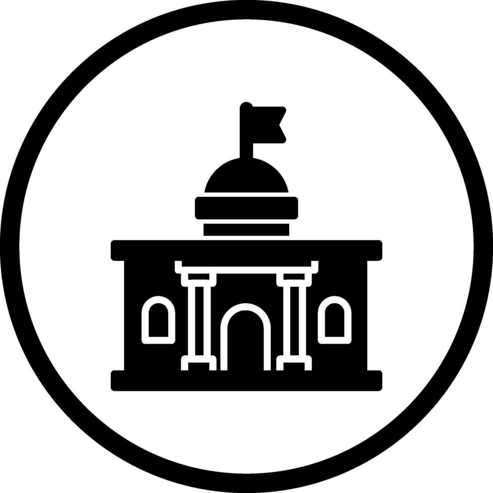 icono de vector de parlamento