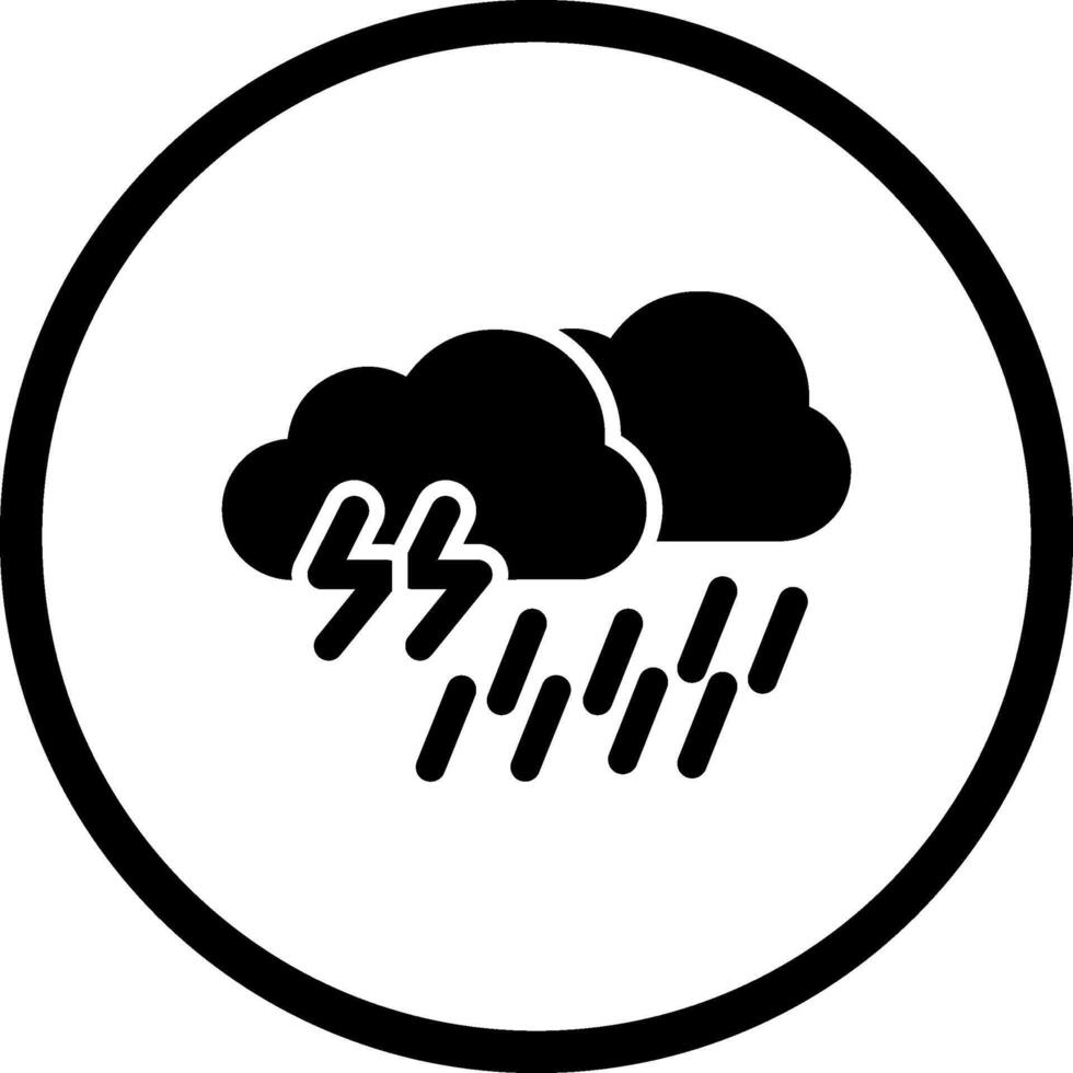 Rain Vector Icon
