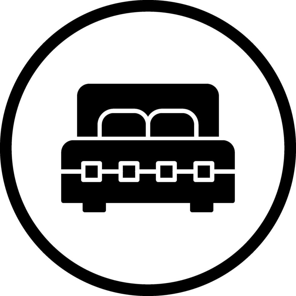 Double Bed I Vector Icon