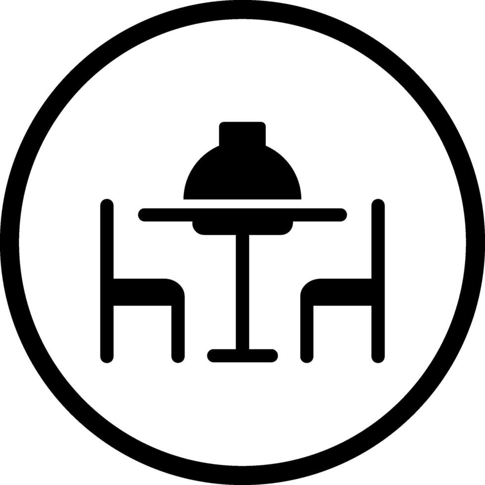 Dinner Table II Vector Icon