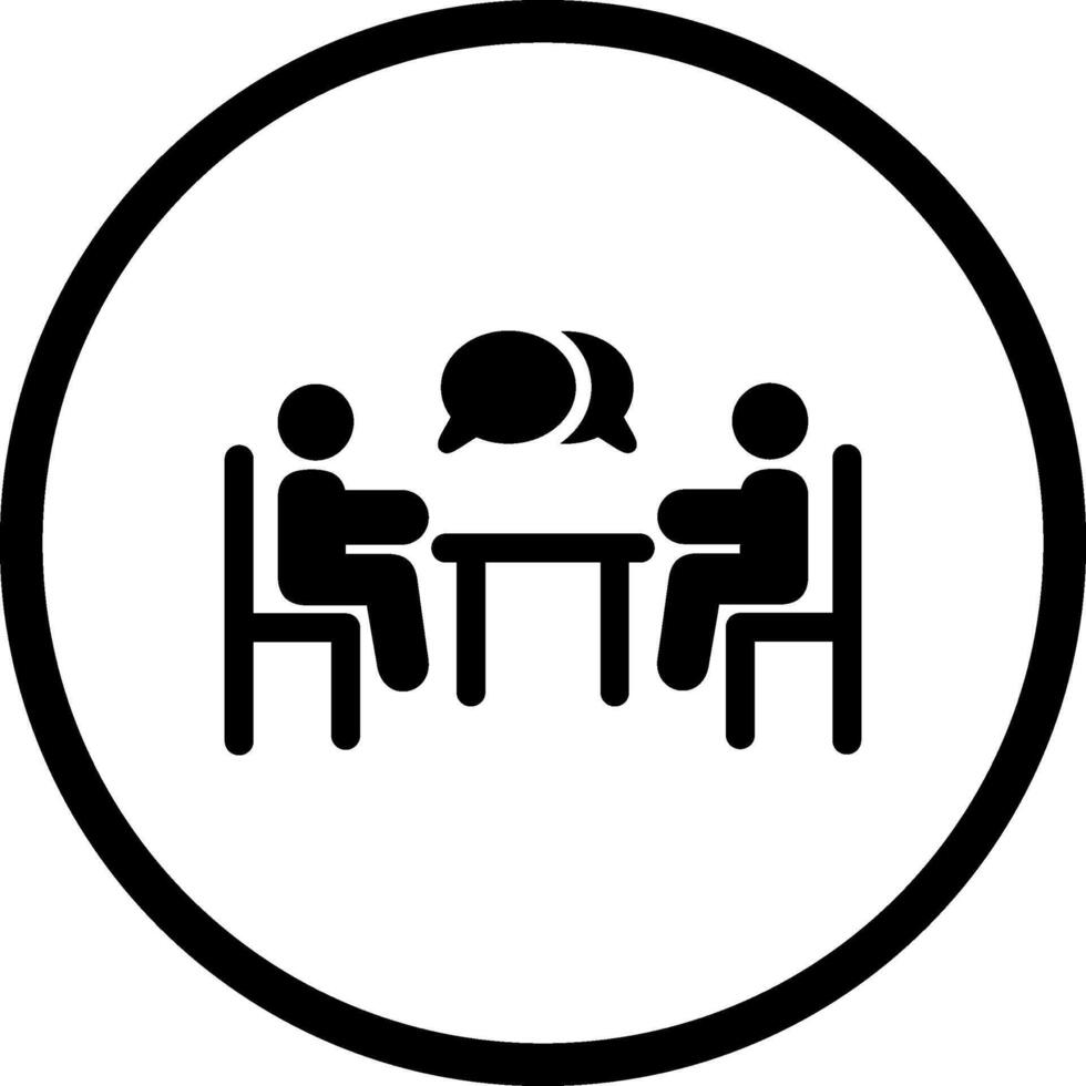 Meeting Vector Icon