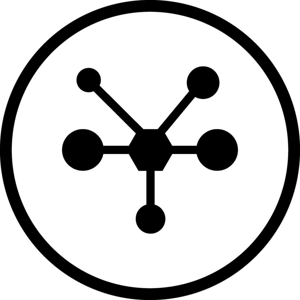Molecule Vector Icon