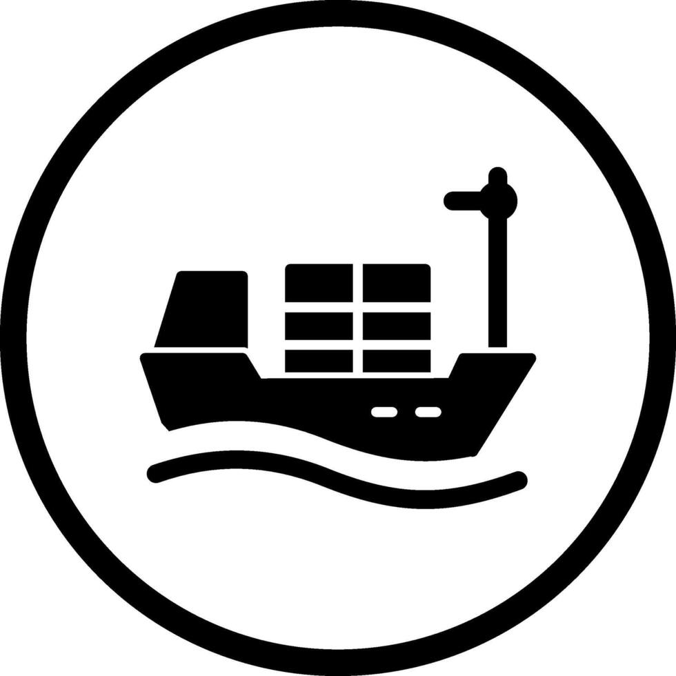 Cargo Ship I Vector Icon