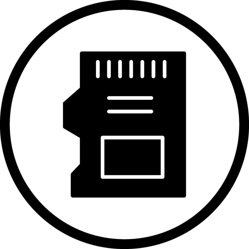 SD Card Vector Icon