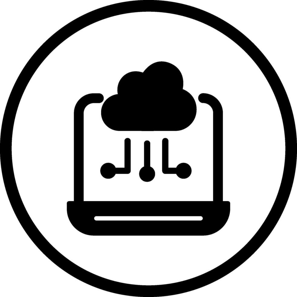 Cloud Computing Vector Icon