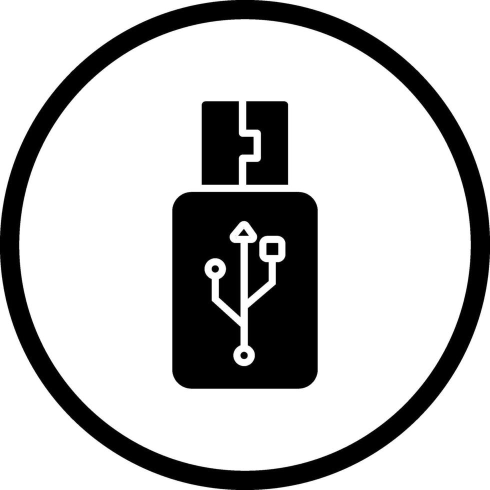 USB Vector Icon