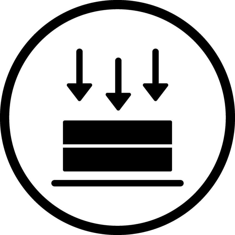 Press Vector Icon