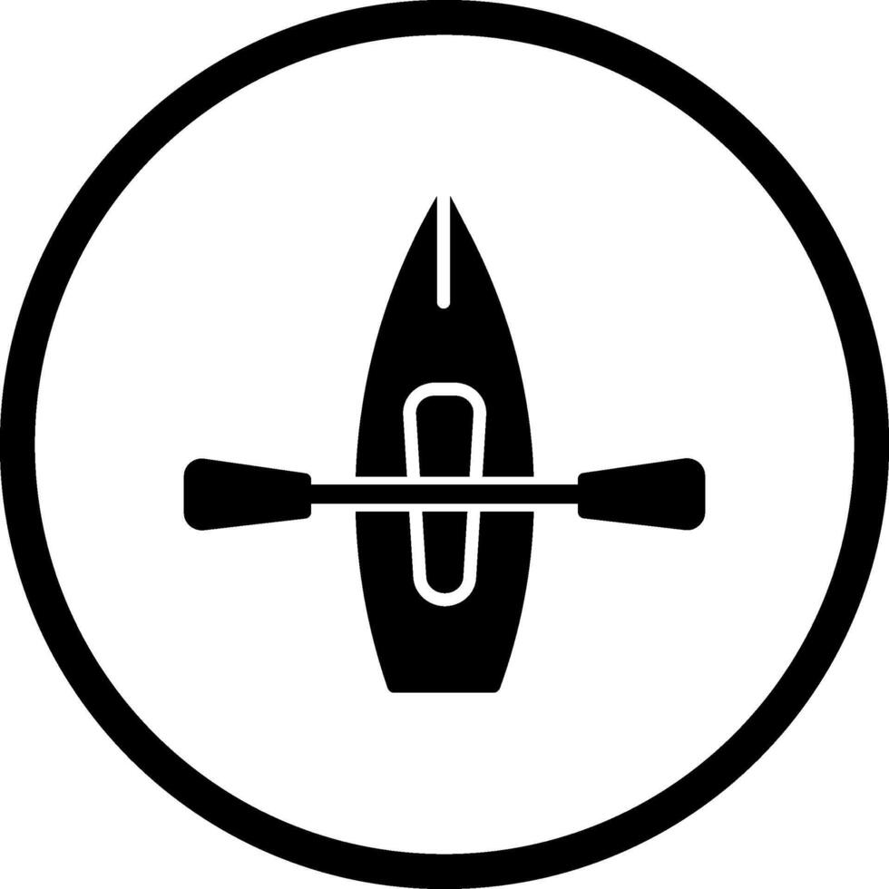 Kayak Vector Icon