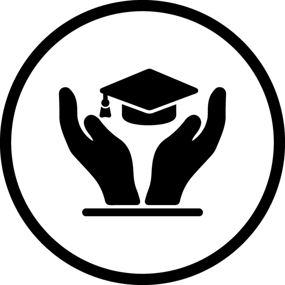 Education Insurance Vector Icon