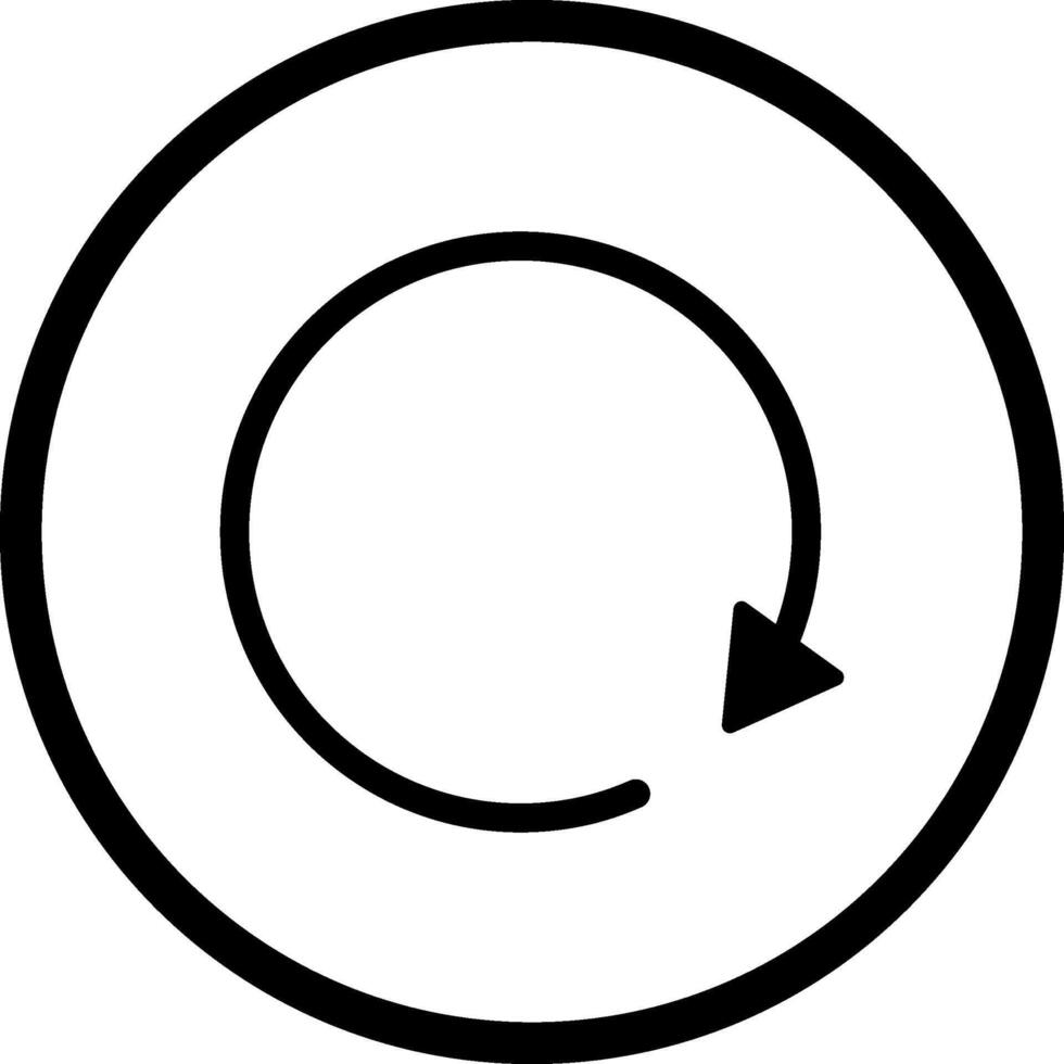 Cycle Arrow Vector Icon