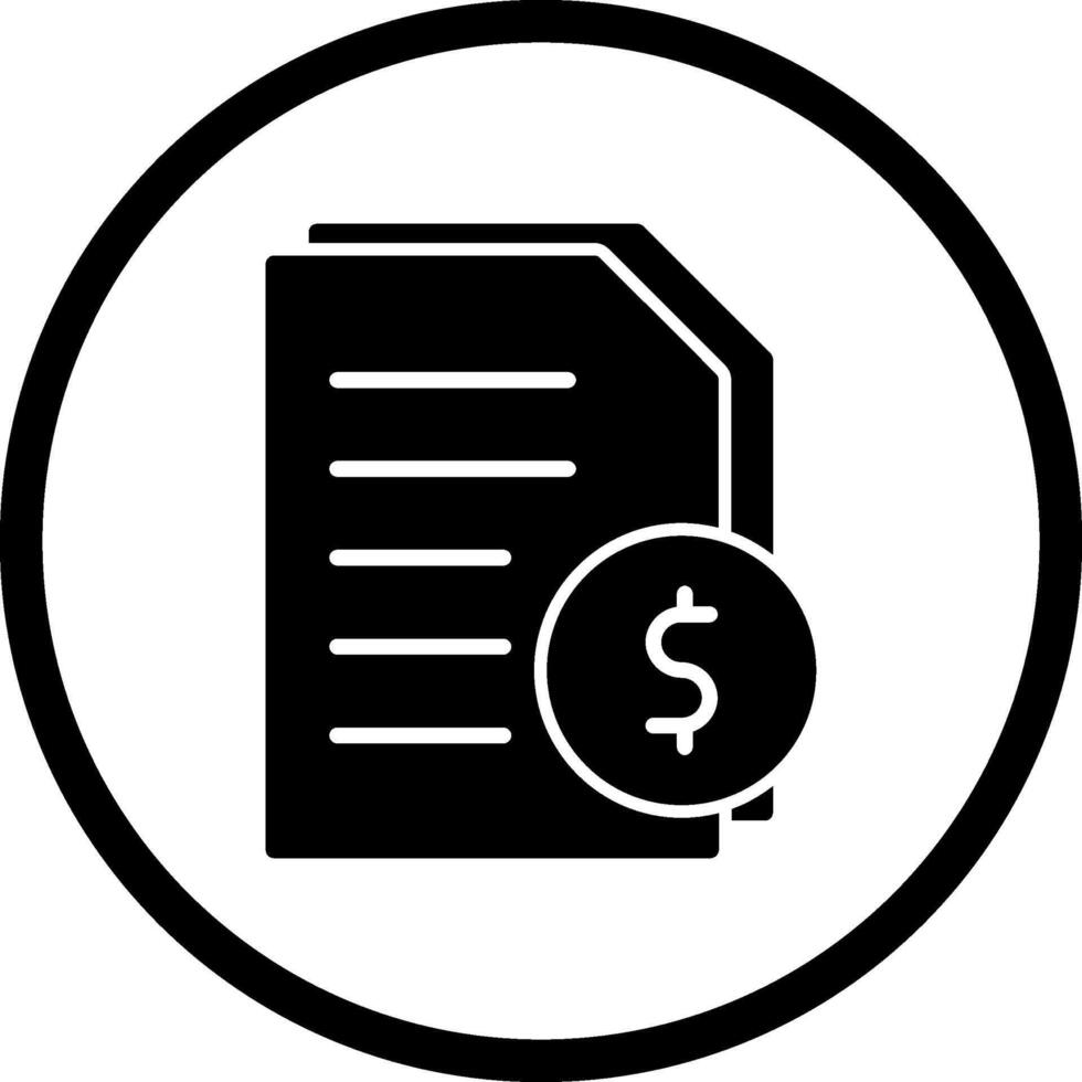 Invoices Vector Icon