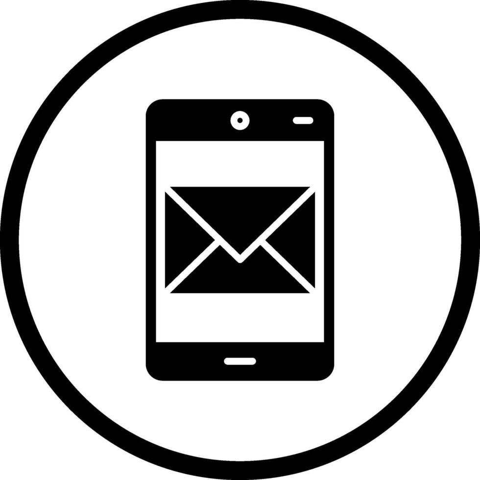 icono de vector de correo