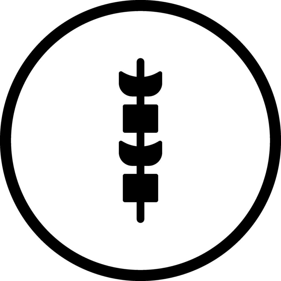 Kebab Vector Icon
