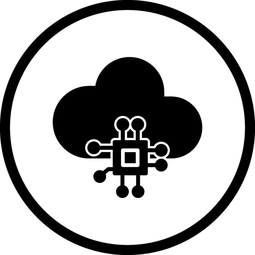 Cloud Computing Vector Icon