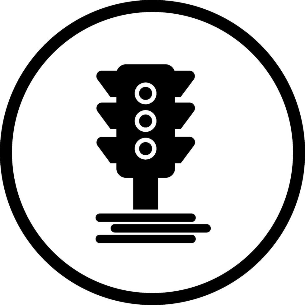 Traffic Signal Vector Icon