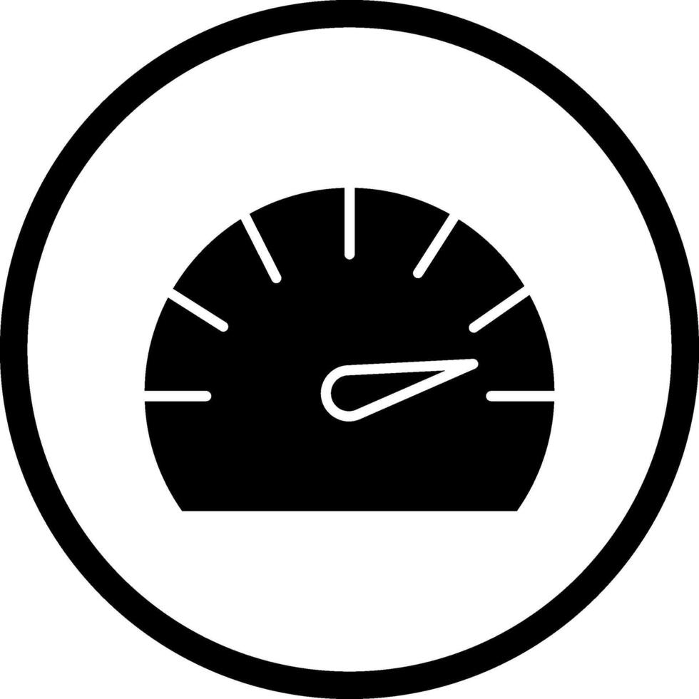 Speedometer Vector Icon