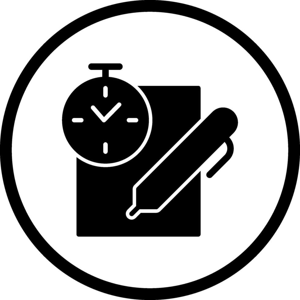 icono de vector de prueba de velocidad