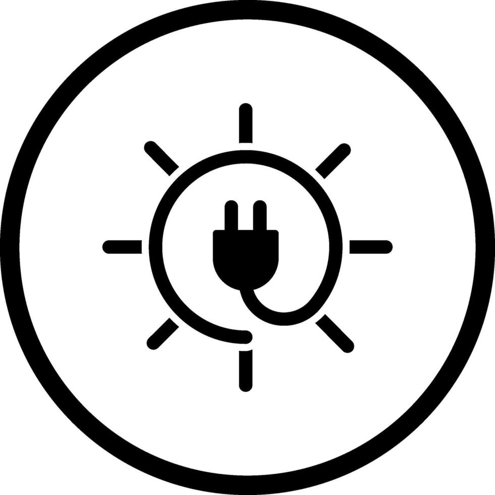 Electricity Vector Icon