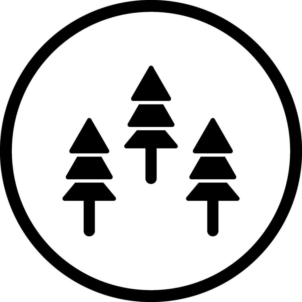 Forest Vector Icon