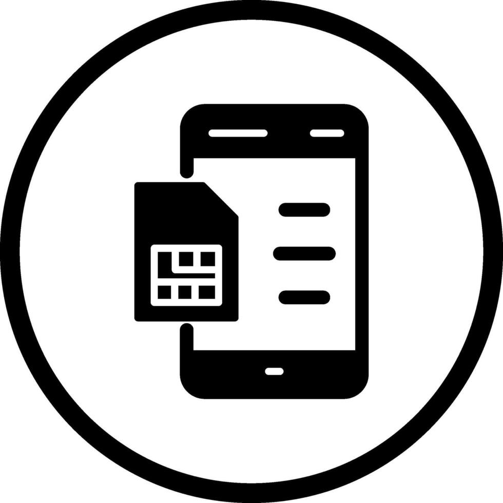 SIM Card Vector Icon
