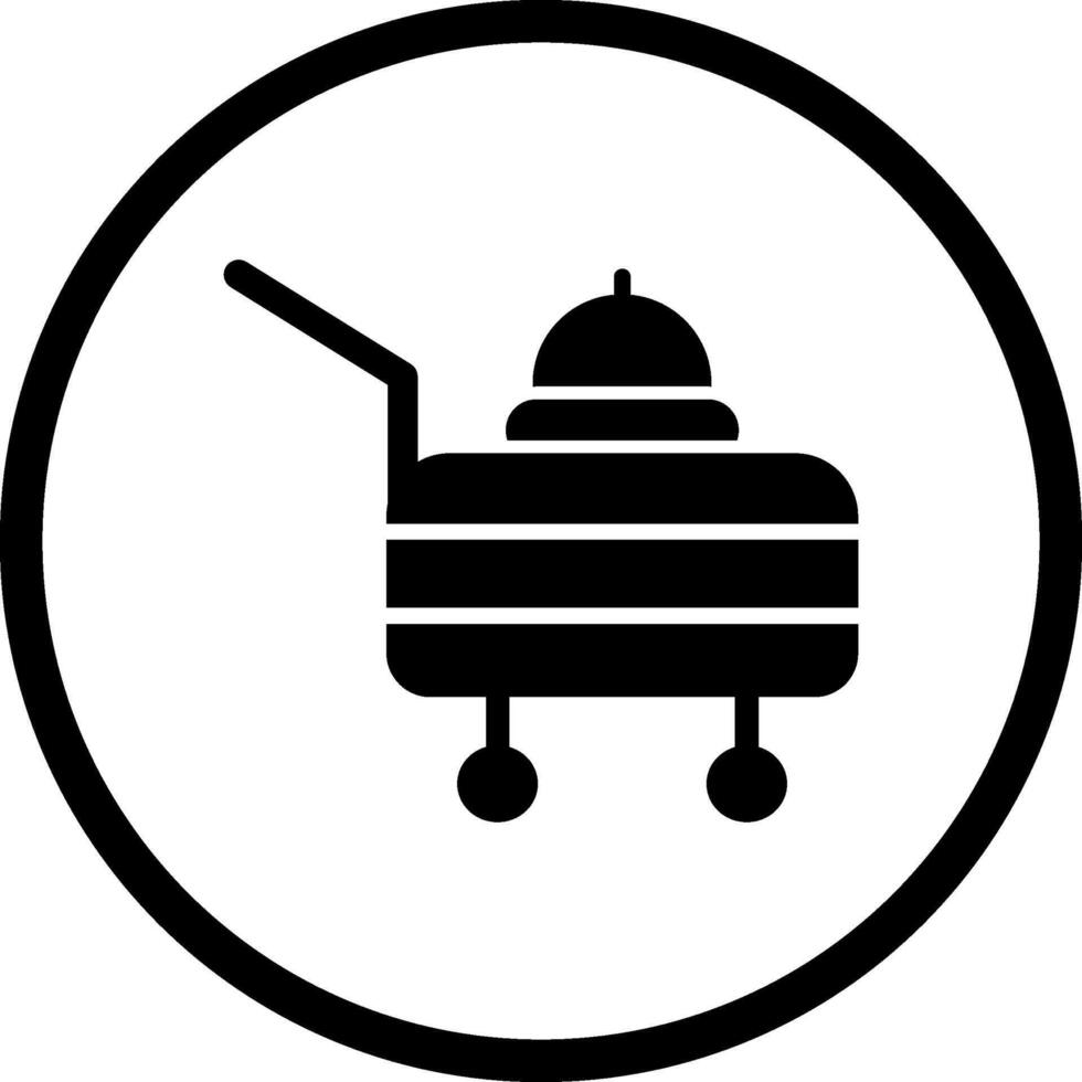 Room Service Vector Icon