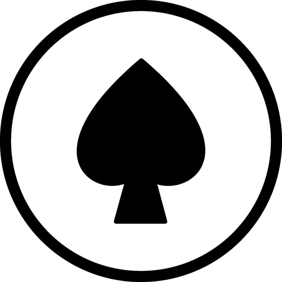 Spade Vector Icon