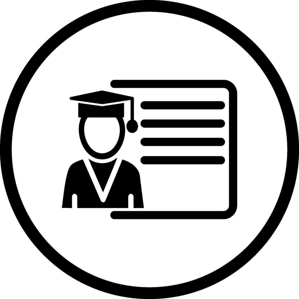 Lecture Vector Icon