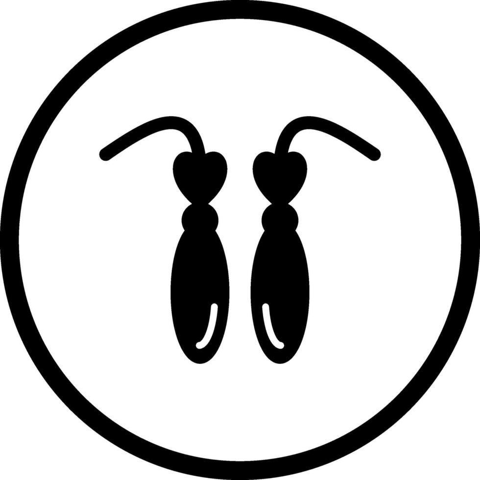 Earrings Vector Icon
