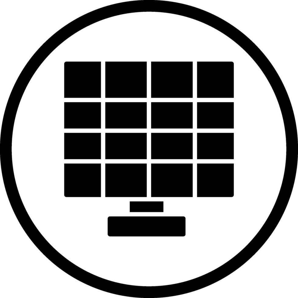 Solar Panel II Vector Icon