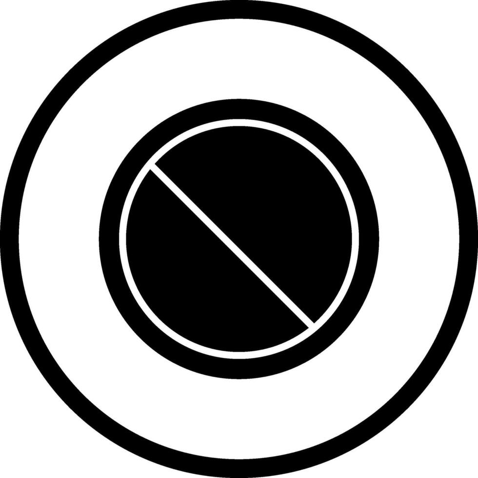 Prohibited Vector Icon