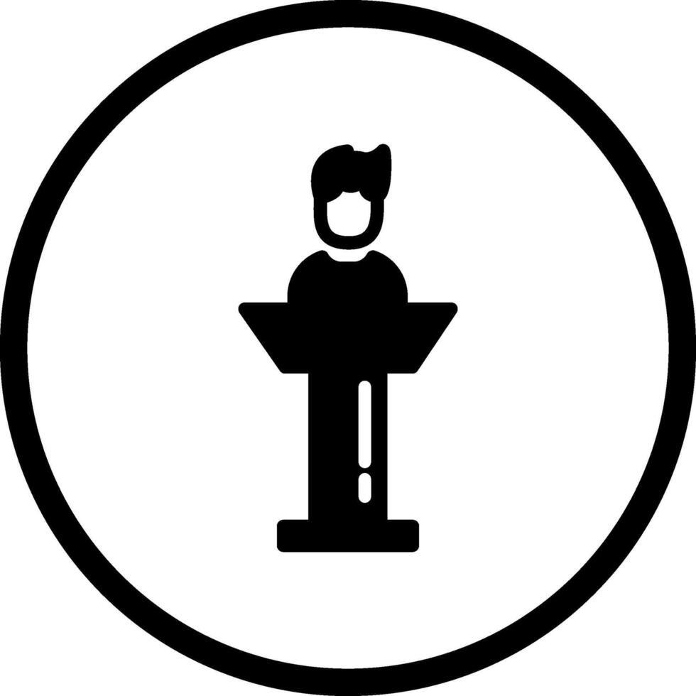 Elected Candidate Vector Icon