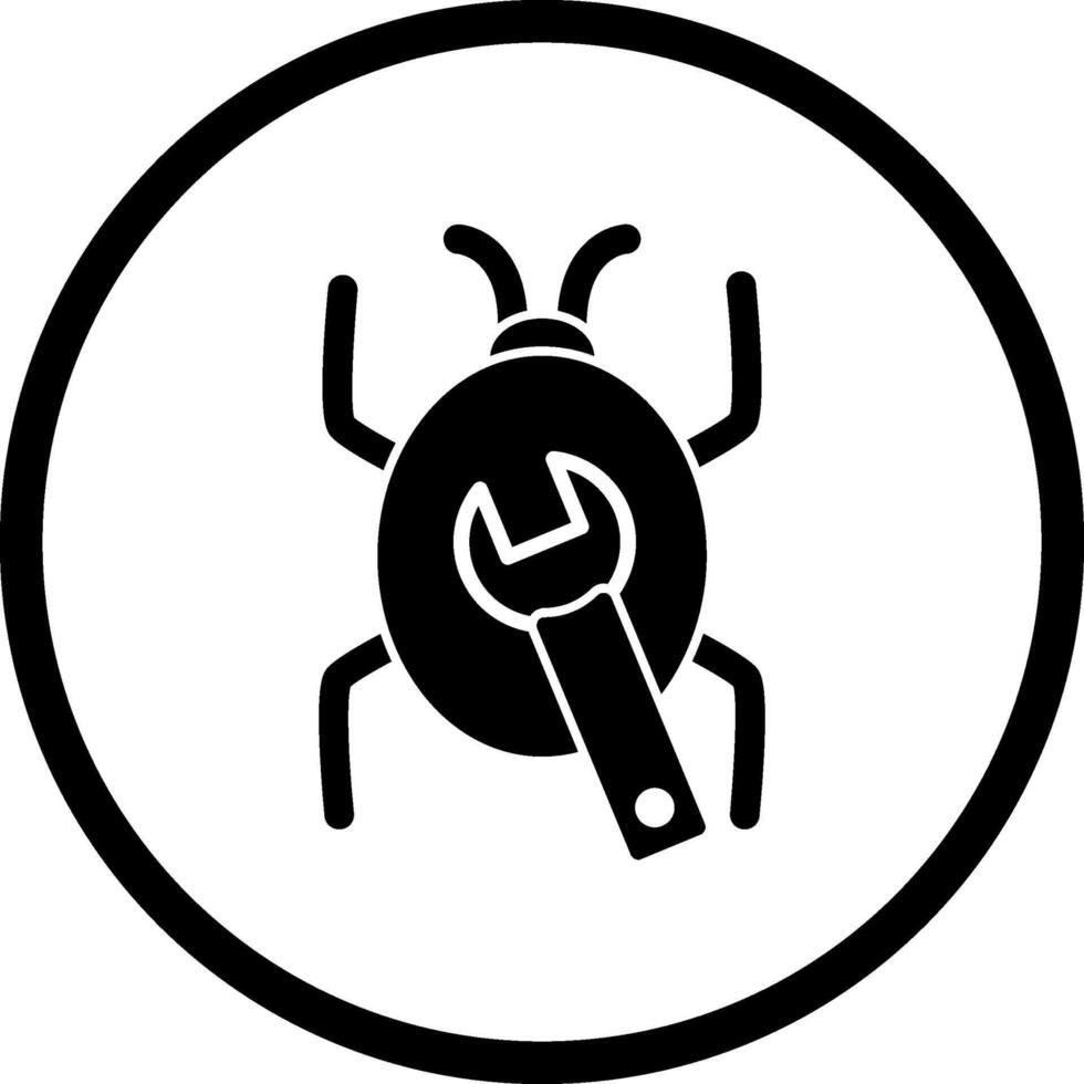 Bug Fixing Vector Icon