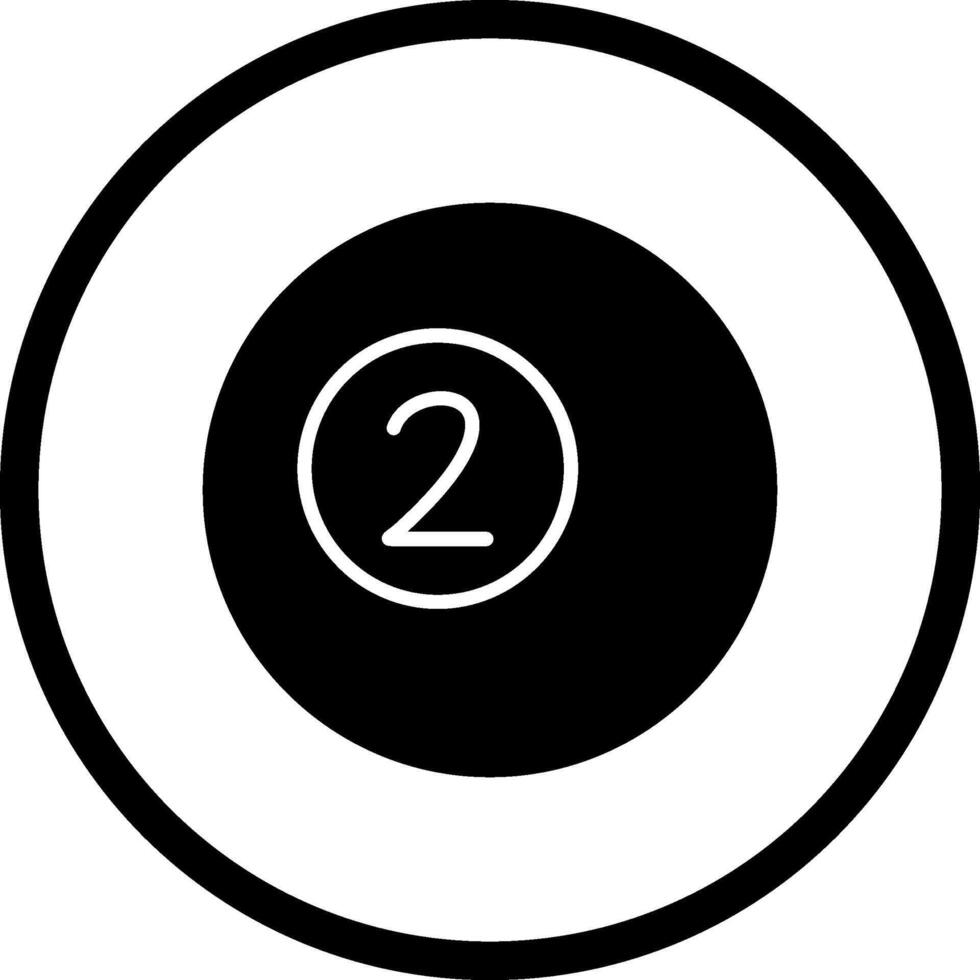Pool Ball Vector Icon