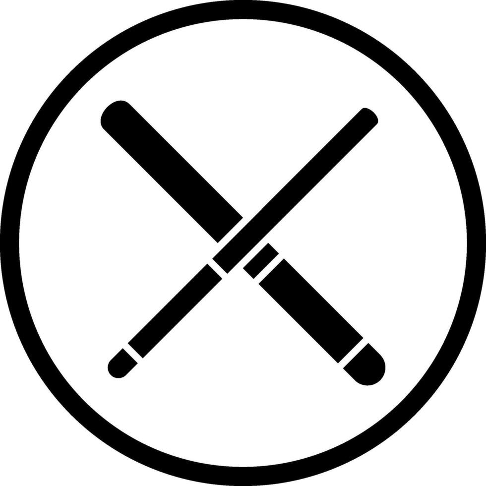 Pool Cue Vector Icon