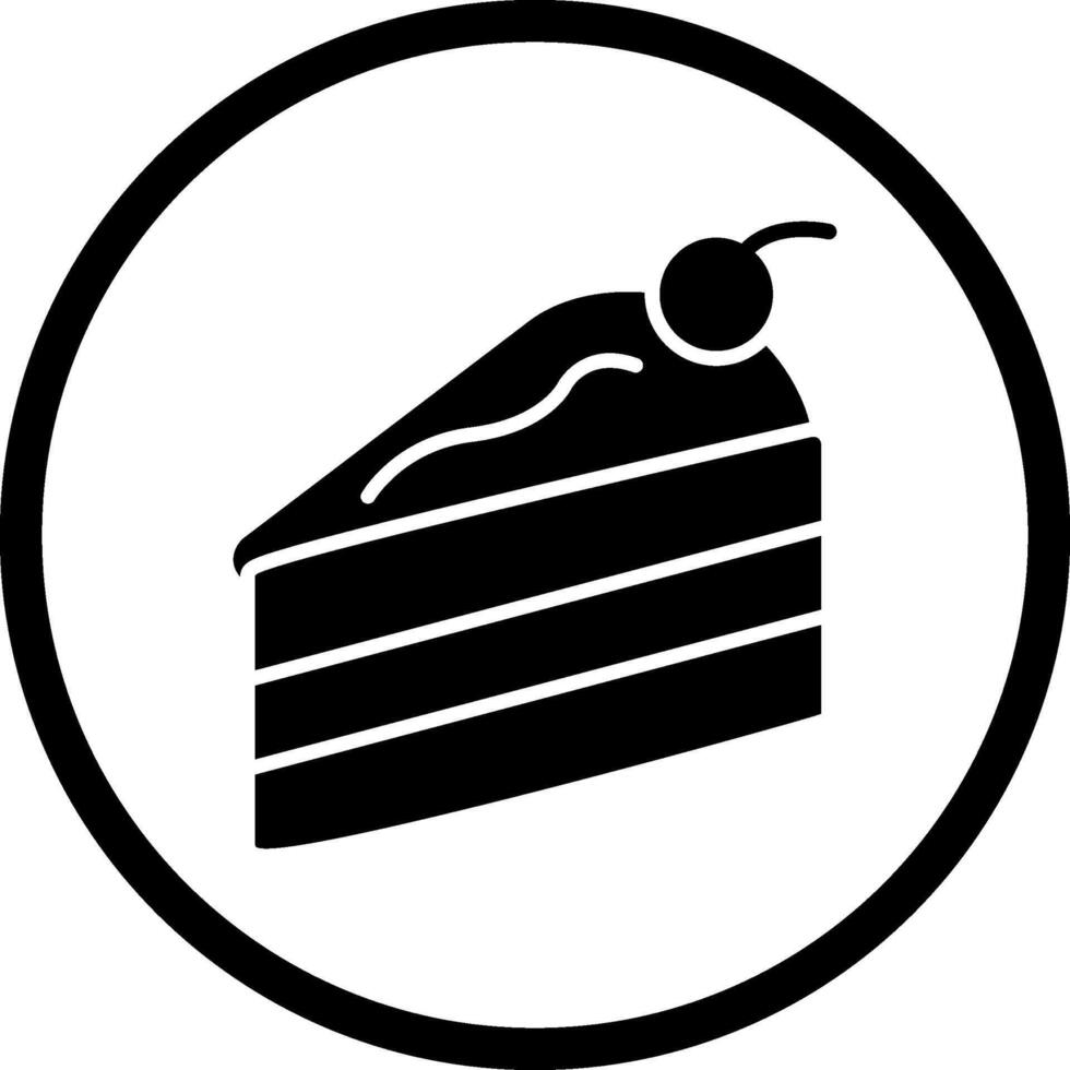 Cake Slice Vector Icon