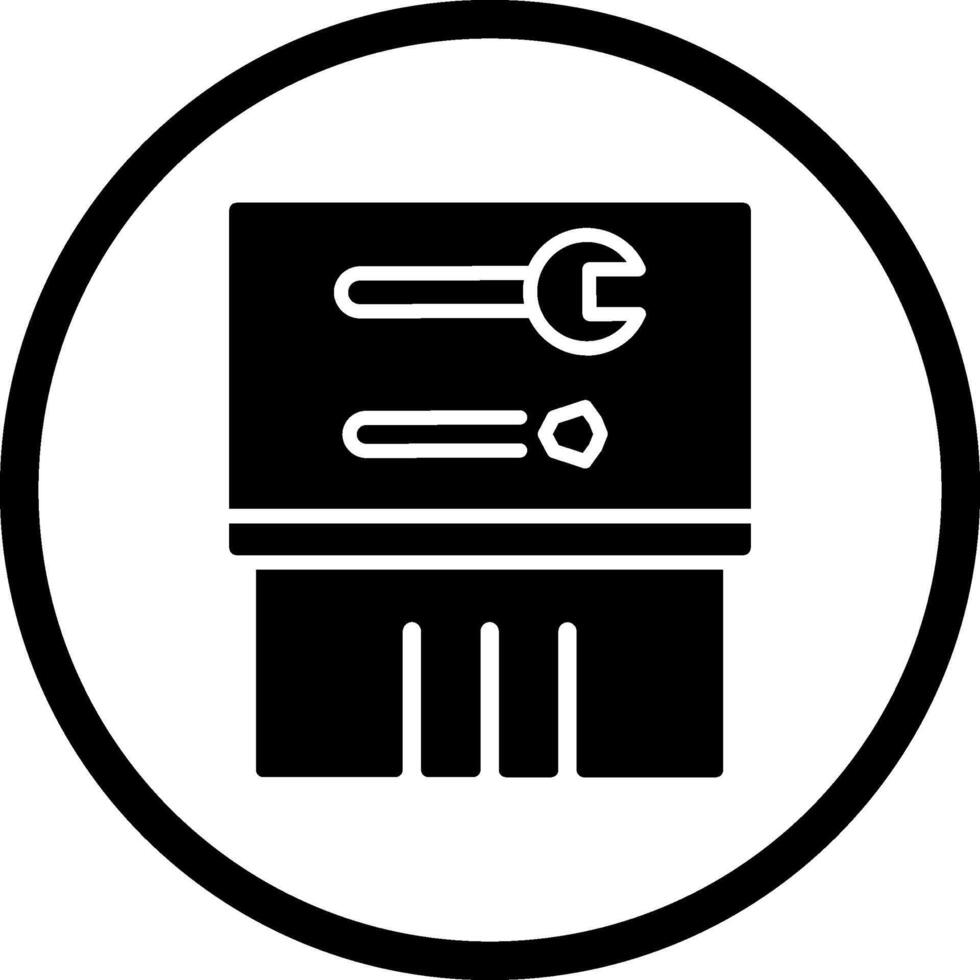 Tools Exhibit Vector Icon