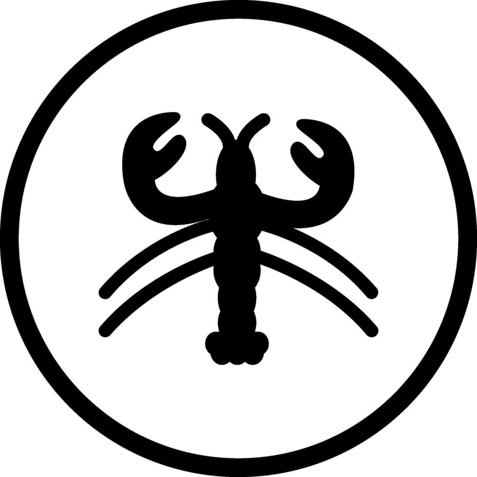 Lobster Vector Icon