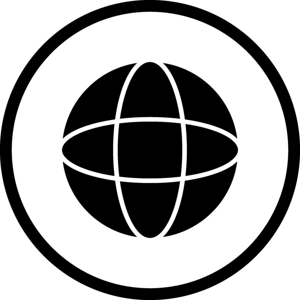 icono de vector de globo