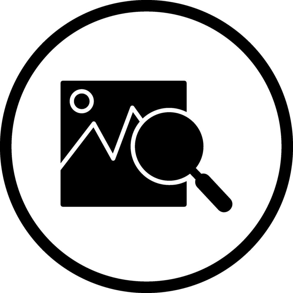 Image Search Vector Icon