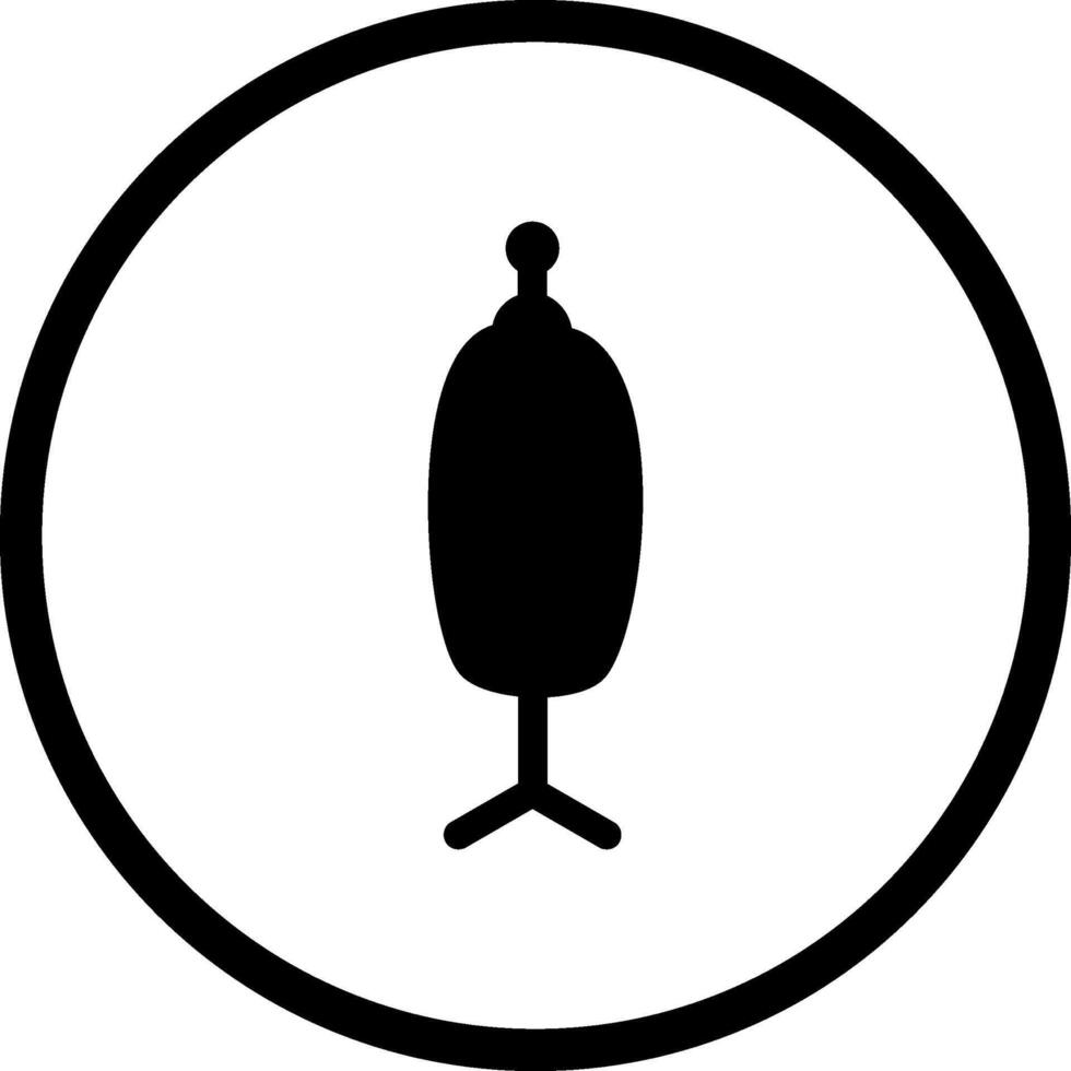 Dress Holder Vector Icon